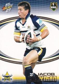 2007 Select NRL Invincible #106 Jacob Lillyman Front